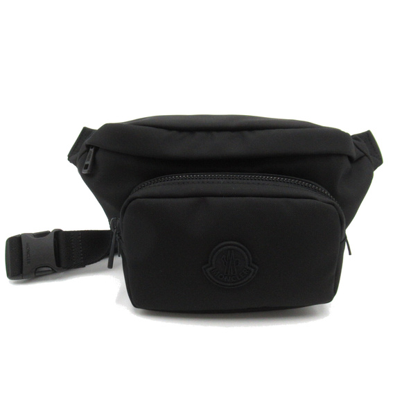 Moncler Crossbody Bag Polyamide Waist Bag Black Body Bag - Picture 1 of 10